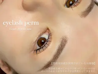マツエク・マツパ Crescent Eyeのマツエク・マツパデザイン