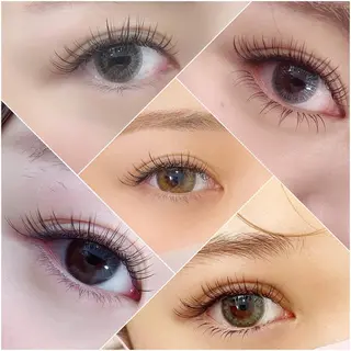 マツエク・マツパ waka eyelashのマツエク・マツパデザイン