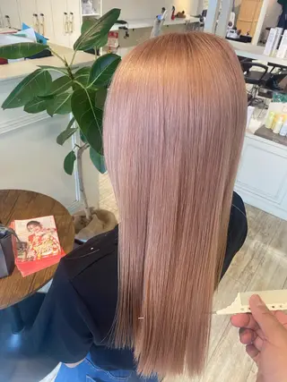 セミロング 【ブリーチ特化】 山崎 悠樹のヘアスタイル