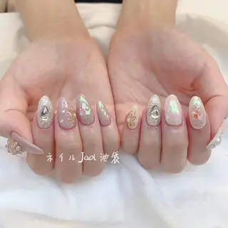 セミロング ネイルJaol 池袋のネイルデザイン