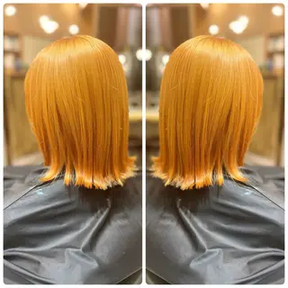 ミディアム カラー 小山内 龍一郎 店長のヘアスタイル