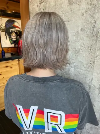 ミディアム 平田 和也のヘアスタイル