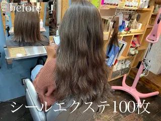 ロング カラーモデル募集ෆ SAEのヘアスタイル
