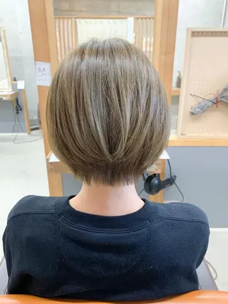 ショート カラー パーマ ヘアアレンジ メンズ キッズ ネイル マツエク・マツパ 角床直哉 カラーカットNO 1のヘアスタイル