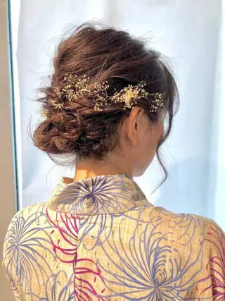 ヘアアレンジ 代表 土屋ヒロユキ ショートカットのヘアスタイル