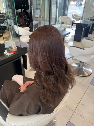 ロング カラー 清水 星奈のヘアスタイル