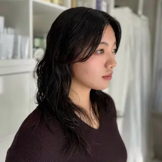 セミロング 田島拓海 ボブカットのヘアスタイル