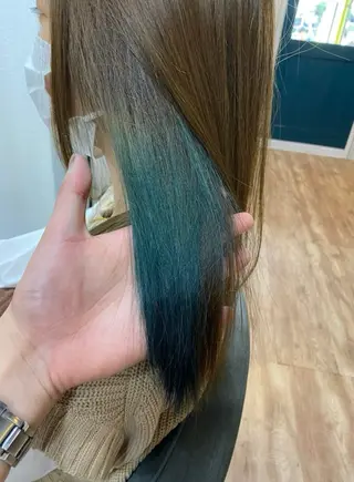 カラー 加藤 碧唯のヘアスタイル