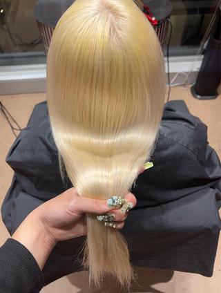 ロング カラー cope'u 美雨のヘアスタイル