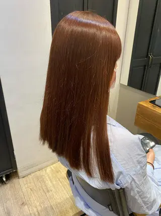 セミロング 新宿/顔周りカット +レイヤー=しずく♩のヘアスタイル