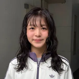 ミディアム パーマ レディースパーマ/ 合田 有一朗のヘアスタイル
