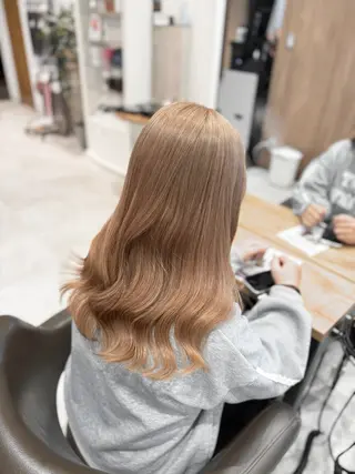 セミロング Lee天王寺 Rinのヘアスタイル