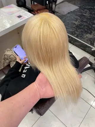 ロング 外れにくいエク💚 EST梅田TAKIのヘアスタイル