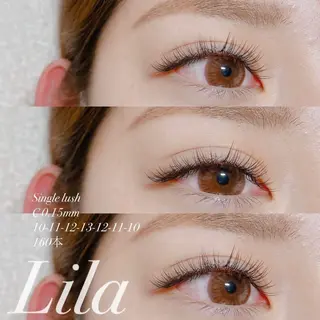 マツエク・マツパ Lila 堺東店のマツエク・マツパデザイン