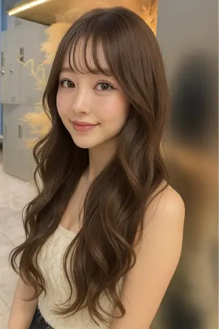 ロング カラー 🎀りな🎀透明感 カラー特化大宮のヘアスタイル