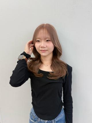 ロング カラー 🥂上品ワンホンヘア 🥂nozomiのヘアスタイル