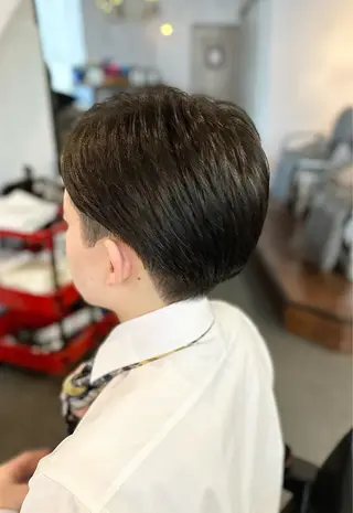 ショート メンズ 元住吉プランツヘアー ☘️まるやま☘️のヘアスタイル