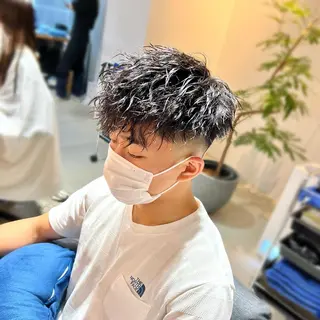 パーマ メンズ メンズ専門 井藤 雅也のヘアスタイル