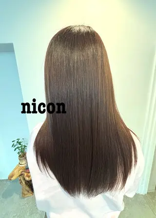 ロング 髪質改善 ヘッドスパのヘアスタイル