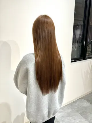 ロング カラー ツチイ リョウタのヘアスタイル