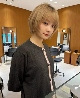 ショート 松村光留 /ショート/ウルフのヘアスタイル