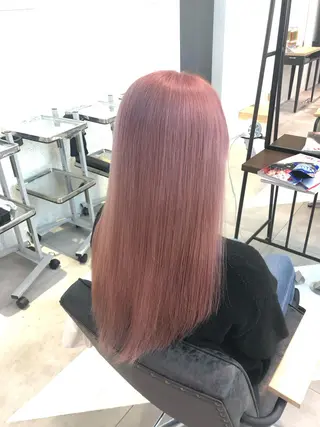 ロング カラー パーマ ヘアアレンジ まつげと眉 Meliaのマツエク・マツパデザイン