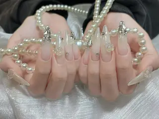 ネイル MoriseNail Jr研修💜はるかのネイルデザイン