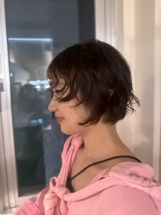 ショート 🦢パーマモデル 様募集中🦢AI🫧のヘアスタイル