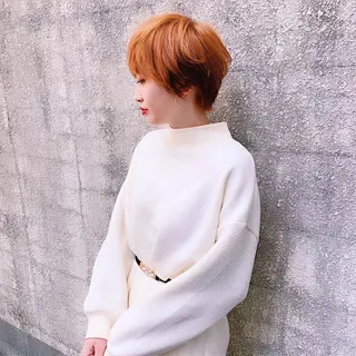 ショート カラー 中川 竜誠のヘアスタイル
