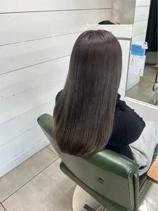 ロング カラー 本尾 空大のヘアスタイル
