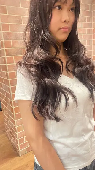 ロング 銀座ボブカラーパーマ misakiのヘアスタイル