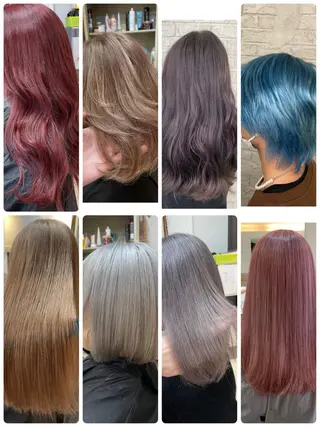 ミディアム ブリーチ特化 ハイトーンRYOYAのヘアスタイル