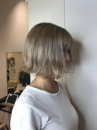 ショート カラー インナーエクステ渋谷 🦋KAJIのヘアスタイル