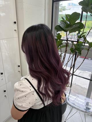 セミロング カラー 🍊あすか🍊 JILLSTUDIOのヘアスタイル