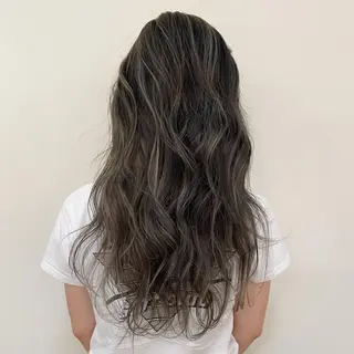 ロング カラー 馬場 涼平のヘアスタイル
