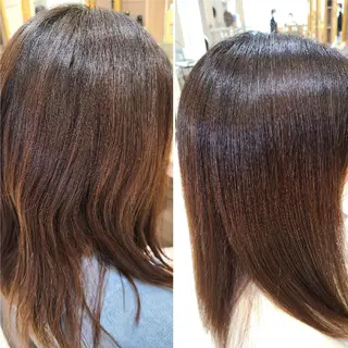 ミディアム Ash 店長　山下達也のヘアスタイル