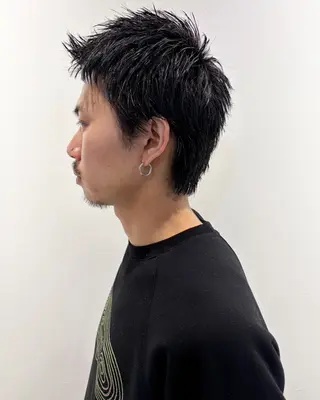 ショート メンズ 田中 遥陽のヘアスタイル
