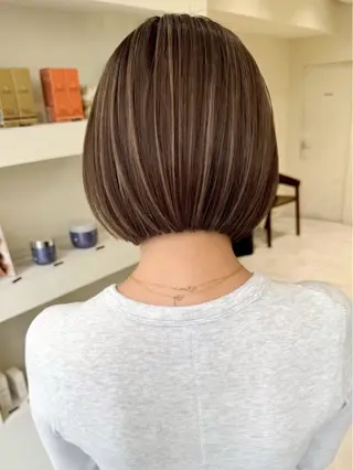 ショート カラー ヘアアレンジ TOA／ 福岡JIL BLANのヘアスタイル