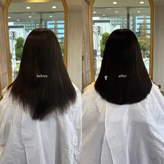 ミディアム yui🥀/ボブ /ブリーチなしカラーのヘアスタイル