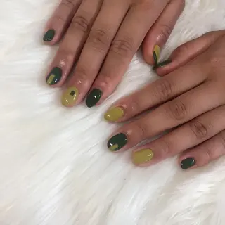 ネイル 西岡 杏のネイルデザイン