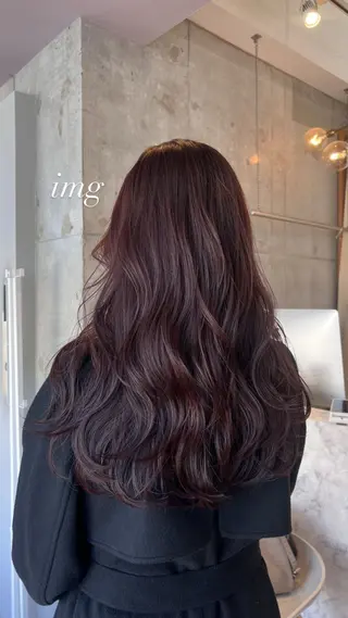 ロング ハイトーン/ダメージ レス/ソウイチロウのヘアスタイル