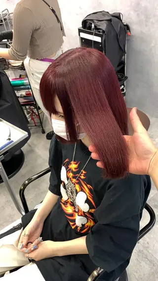 ショート 派手髪支持率No1 Eisukeのヘアスタイル