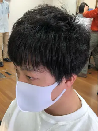 ショート パーマ メンズ 🏝川津瑛二🧖♀ 極上パーマ&カラー⭕のエステ・リラクイメージ