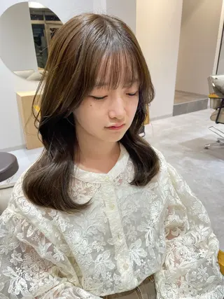 ロング 縮毛矯正 特化アツシのヘアスタイル
