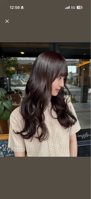 ロング カラー Hinako🦋 ブリーチカラーのヘアスタイル