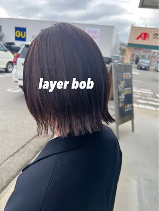 ミディアム カラー 𝑬𝑰𝑲𝑰/ 金沢駅西口店のヘアスタイル