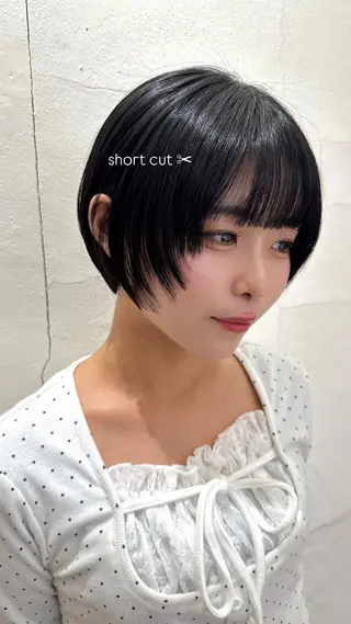 ショート ショート/似合わせ パーマ/KANOのヘアスタイル