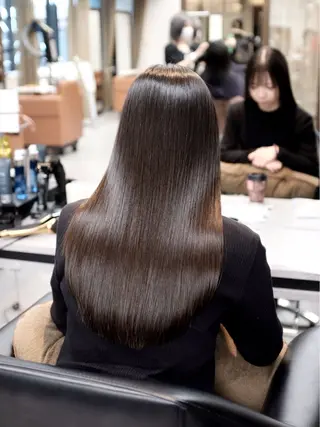 ロング 💎【髪質改善/縮毛 矯正/橋本健】💎のヘアスタイル