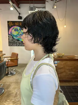 パーマ ORe'S HAIR BE　GLaDまなみのヘアスタイル