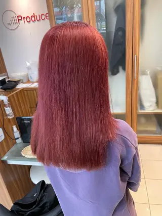 セミロング カラー ☪︎⋆ hair & eye yuka˚✩のマツエク・マツパデザイン
